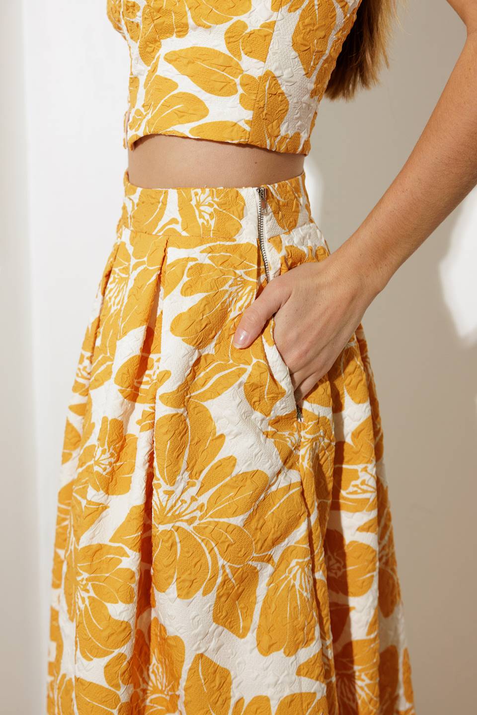 Luminous Bloom Skirt