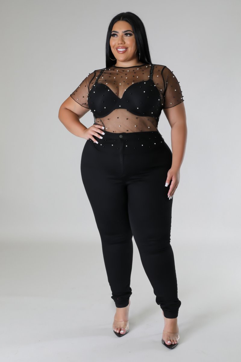 Midnight Pearl Top