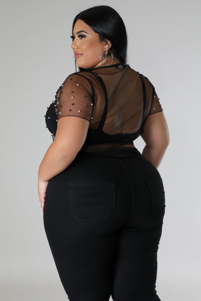 Midnight Pearl Top