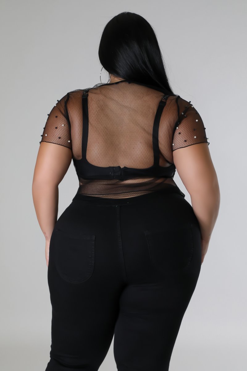 Midnight Pearl Top