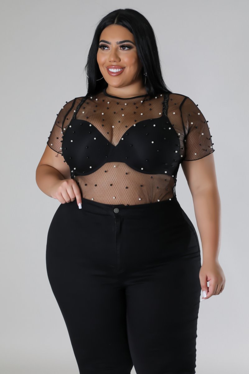 Midnight Pearl Top
